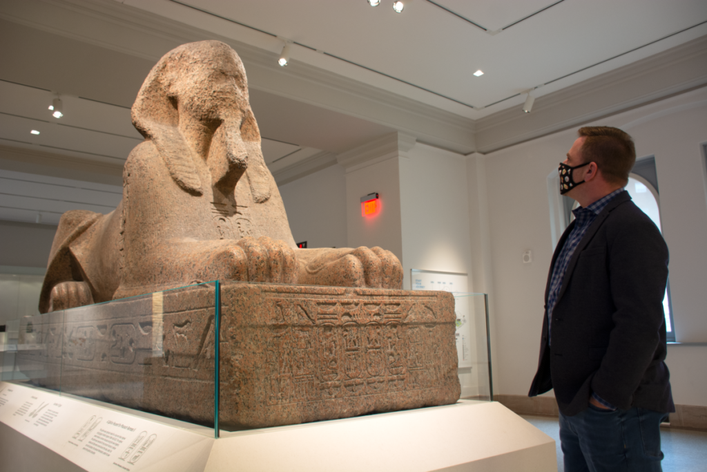 The Sphinx at the Penn Museum
